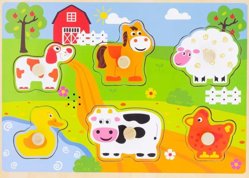 Ulysse Puzzle Sonoro Granja Músical - ^ Puzzles Para Niños