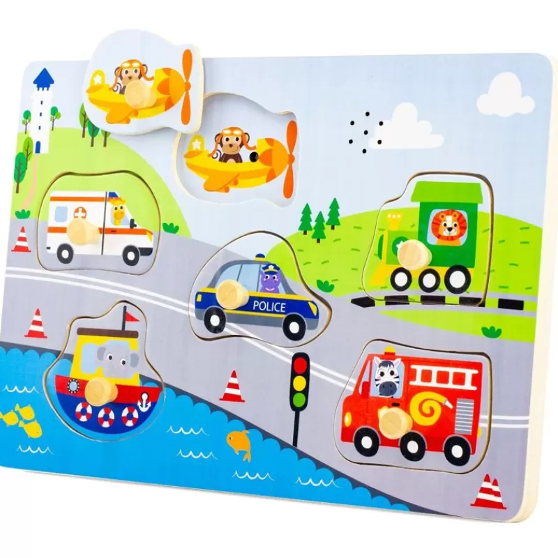 Ulysse Puzzle Sonoro Vehiculos - ^ Puzzles Para Niños