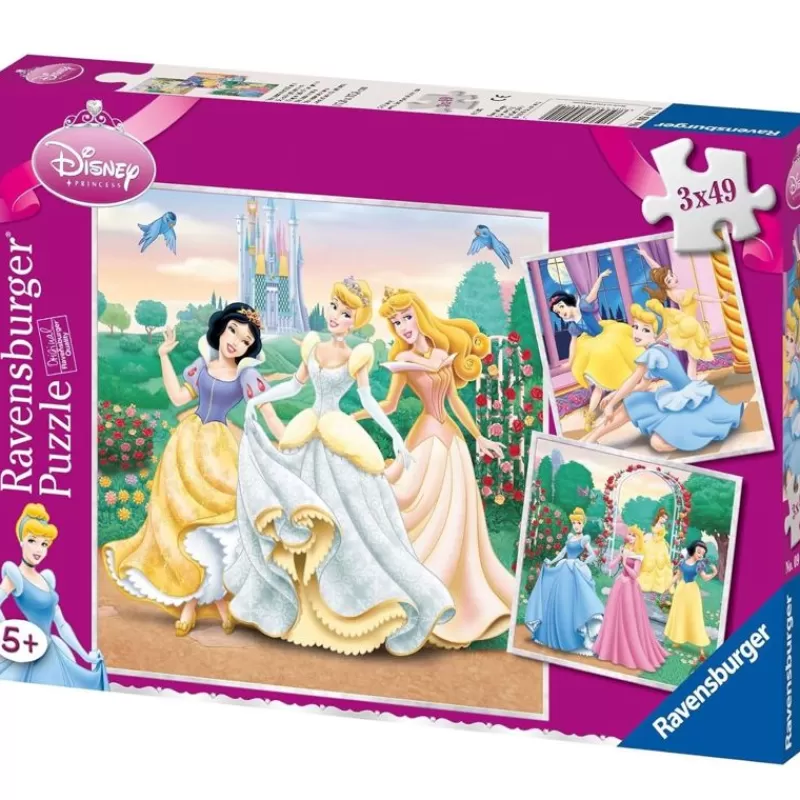 Ravensburger Puzzle Suenos De Princesas De Disney 3X49 Pcs - ^ Puzzles De 20 A 48 Piezas