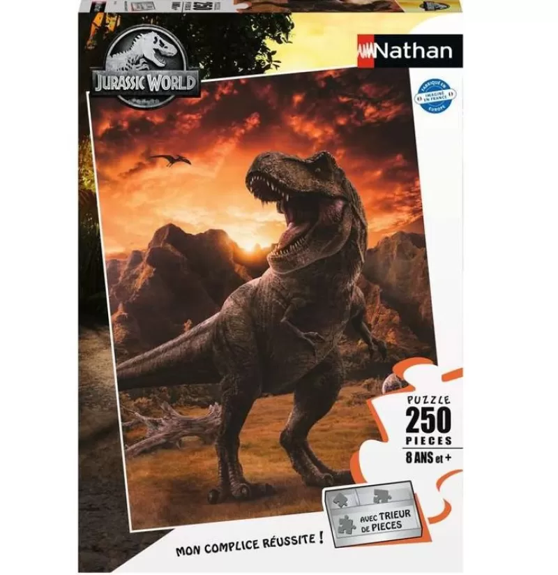 Nathan Puzzle T-Rex Jurassic World 3 250 Piezas - ^ Puzzles De 250 Piezas Y Más