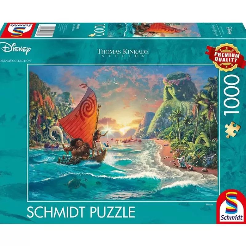 Schmidt Spiele Puzzle Vaiana 1000 Piezas - ^ Puzzles De 250 Piezas Y Más