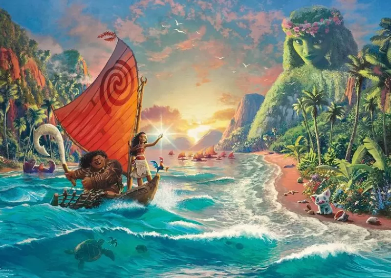 Schmidt Spiele Puzzle Vaiana 1000 Piezas - ^ Puzzles De 250 Piezas Y Más