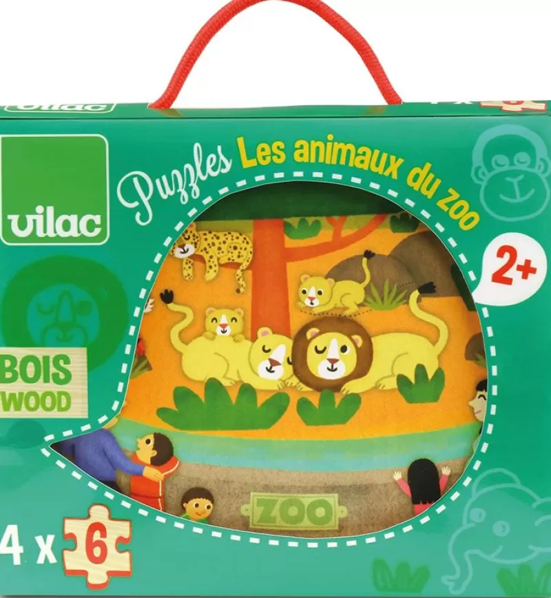 Vilac Puzzles Del Zoo - ^ Puzzles Para Niños