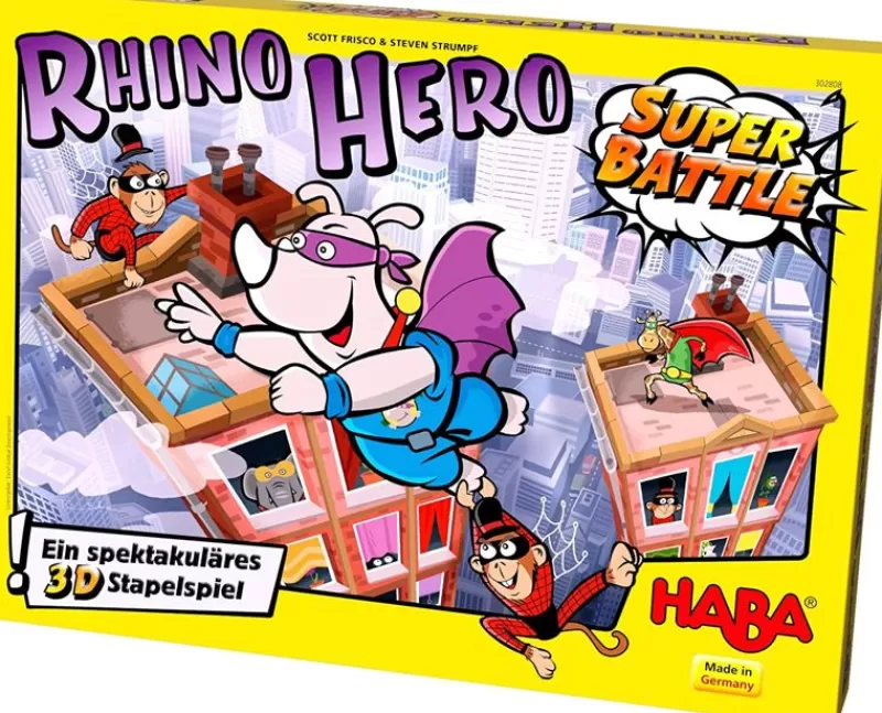 Haba Rhino Hero - Super Battle - ^ Juegos De Habilidad