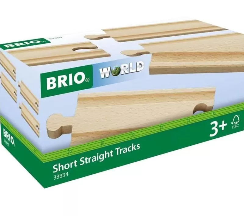 Brio Rieles Rectos Cortos 108 Mm - ^ Rails Brio