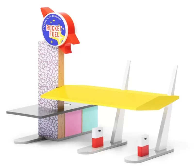 Candylab Toys Rocket Fuel Station - ^ Circuitos Routiers, Garajes, Estaciones-Servicios...