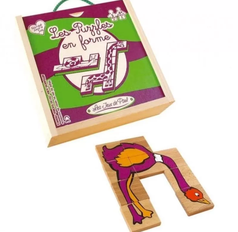 Les Jeux de Paul Rompecabezas Con Forma - ^ Puzzles Para Niños