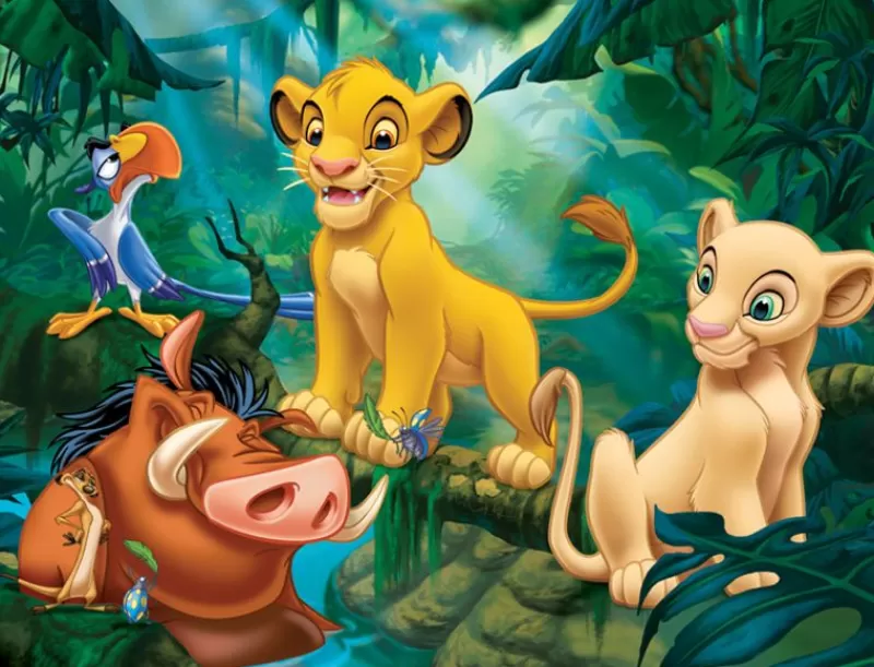 Nathan Rompecabezas De 30 Piezas De Simba & Co - ^ Puzzles De 20 A 48 Piezas