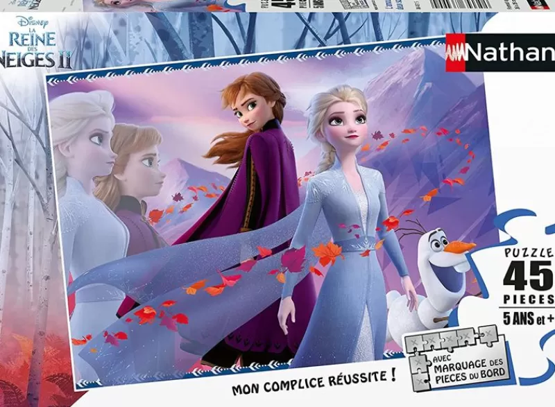 Nathan Rompecabezas Snow Queen 2 - 45 Piezas - ^ Puzzles De 20 A 48 Piezas