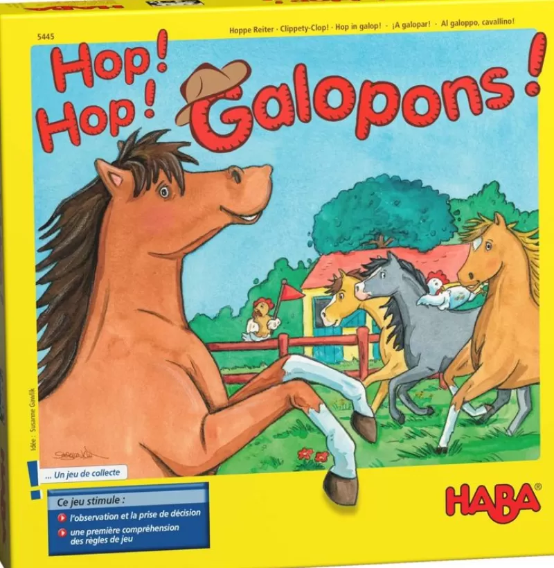 Haba Salto! Salto! Galopones - ^ Juegos De Mesa