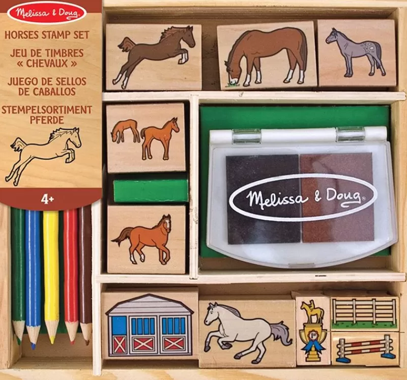 Melissa & Doug Sellos Para Caballos - ^ Actividades Creativas De Ocio