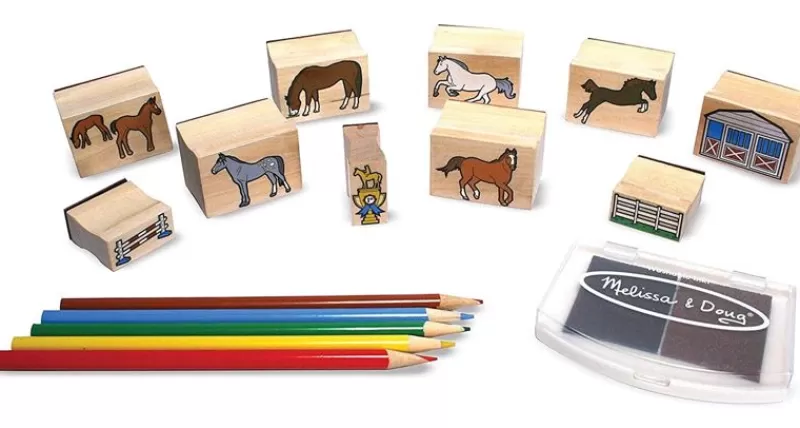 Melissa & Doug Sellos Para Caballos - ^ Actividades Creativas De Ocio