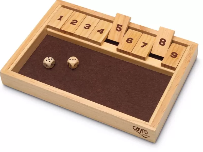 Cayro Shut The Box - Juego De Dados - ^ Juegos De Cartas Y Dados