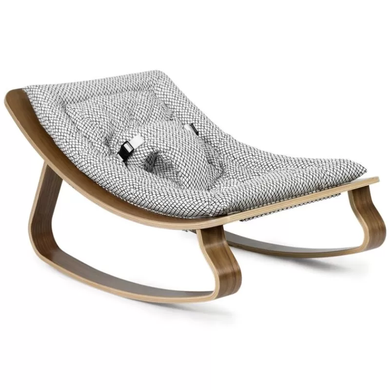 Charlie Crane Silla De Bebe Levo En Nogal - Diamond - ^ Mobiliario De Guarderia