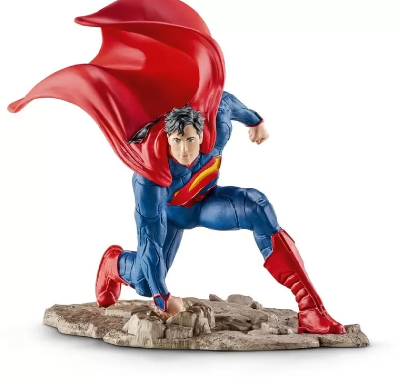 Schleich Superman De Rodillas - ^ Héroes De Cómic Y Dibujos Animados