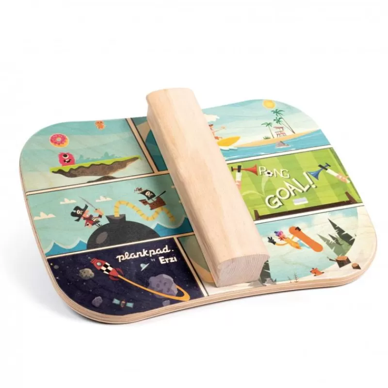 Erzi Tabla De Equilibrio Infantil Plankpad - ^ Juegos De Equilibrio Y Motricidad