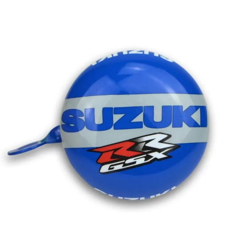 Kiddimoto Timbre De Bicicleta Suzuki - ^ Cascos Y Guantes