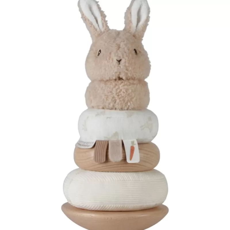 Little Dutch Torre De Anillos Apilables Baby Bunny - ^ Bloques Y Juguetes Apilables