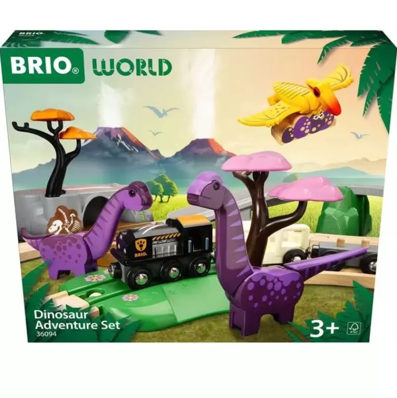 Brio Tour De Aventura Con Dinosaurios - ^ Rutas Del Tren Brio