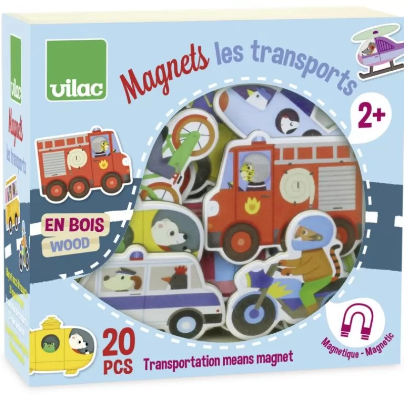 Vilac Transportes Magnéticos - ^ Imanes, Libros Magnéticos Y Juegos Magnéticos