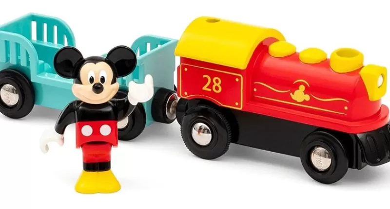 Brio Tren A Pilas De Mickey Mouse - ^ Locomotoras, Vagones Y Trenes Brio