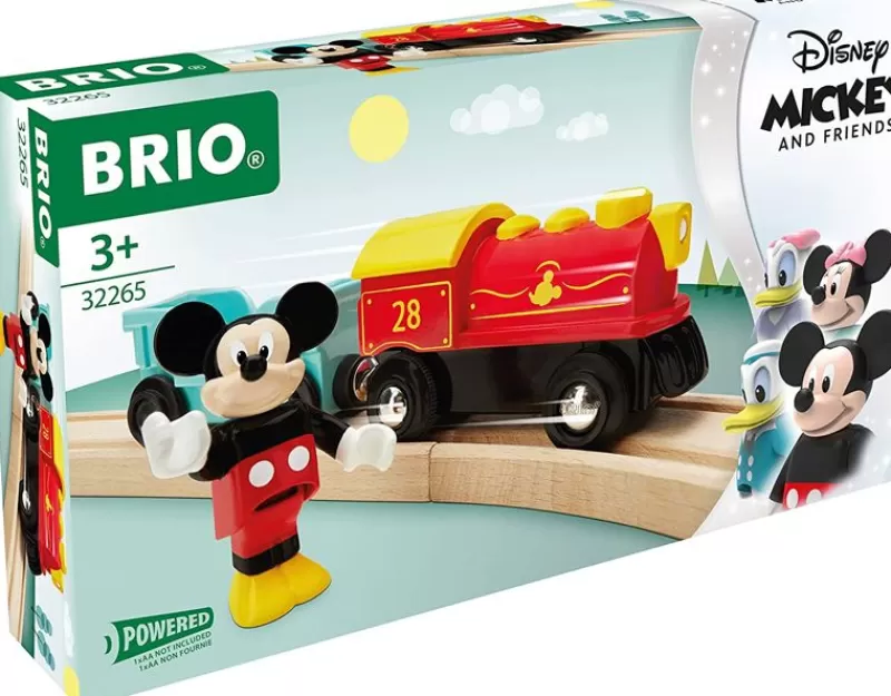 Brio Tren A Pilas De Mickey Mouse - ^ Locomotoras, Vagones Y Trenes Brio