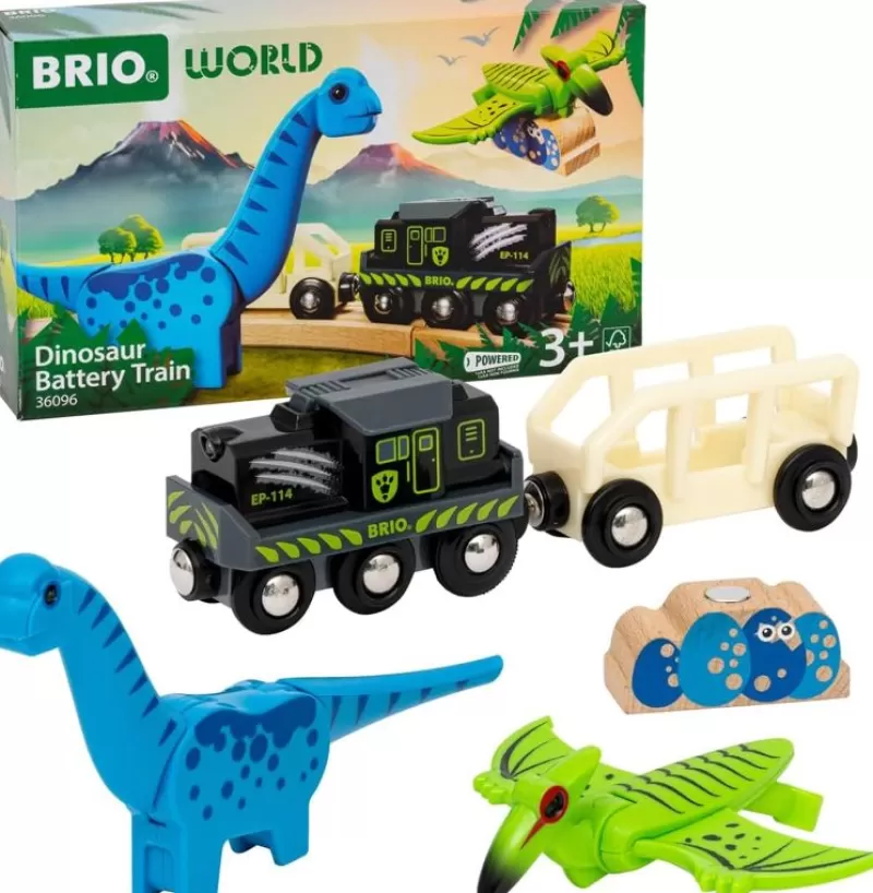 Brio Tren De Dinosaurios Que Funciona Con Baterias - ^ Locomotoras, Vagones Y Trenes Brio