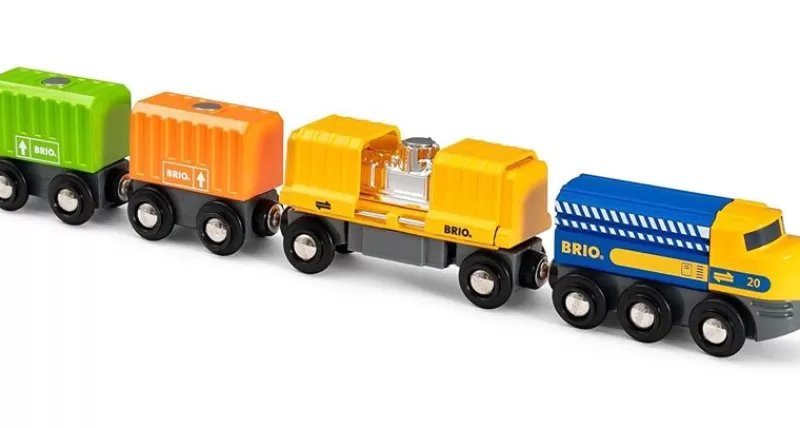 Brio Tren De Mercancias Largo - ^ Locomotoras, Vagones Y Trenes Brio