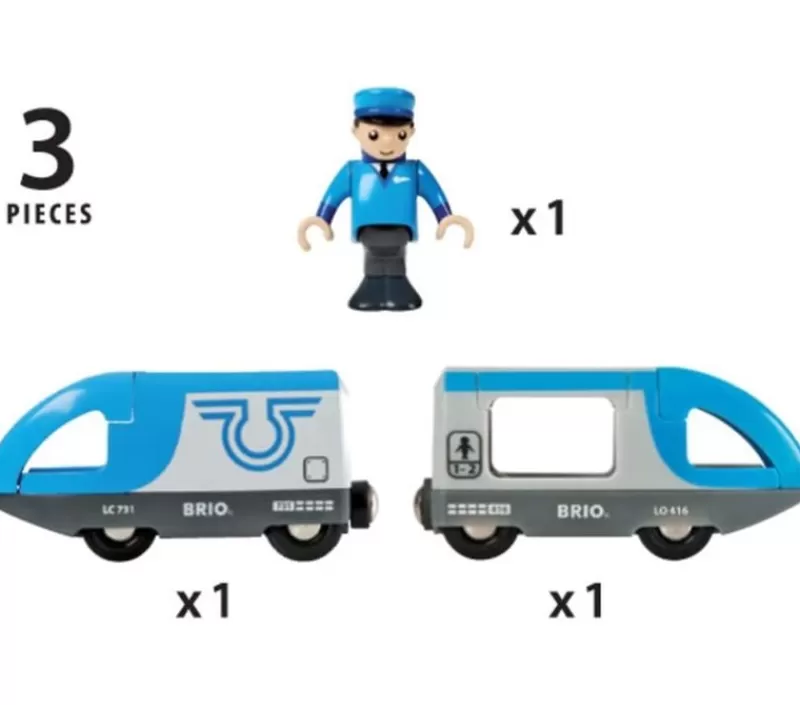 Brio Tren De Pasajeros Alimentado Por Baterias - ^ Locomotoras, Vagones Y Trenes Brio