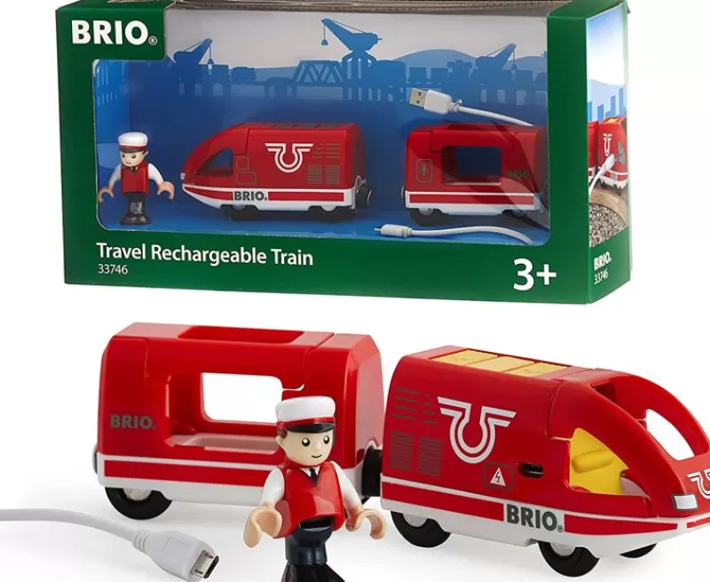 Brio Tren De Pasajeros Recargable - ^ Locomotoras, Vagones Y Trenes Brio