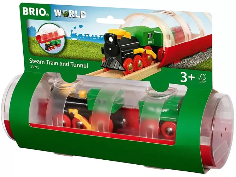 Brio Tren De Vapor Y Tunel - ^ Locomotoras, Vagones Y Trenes Brio