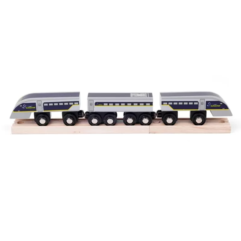 Bigjigs Toys Tren Eurostar E320 - ^ Locomotoras, Vagones Y Trenes Brio