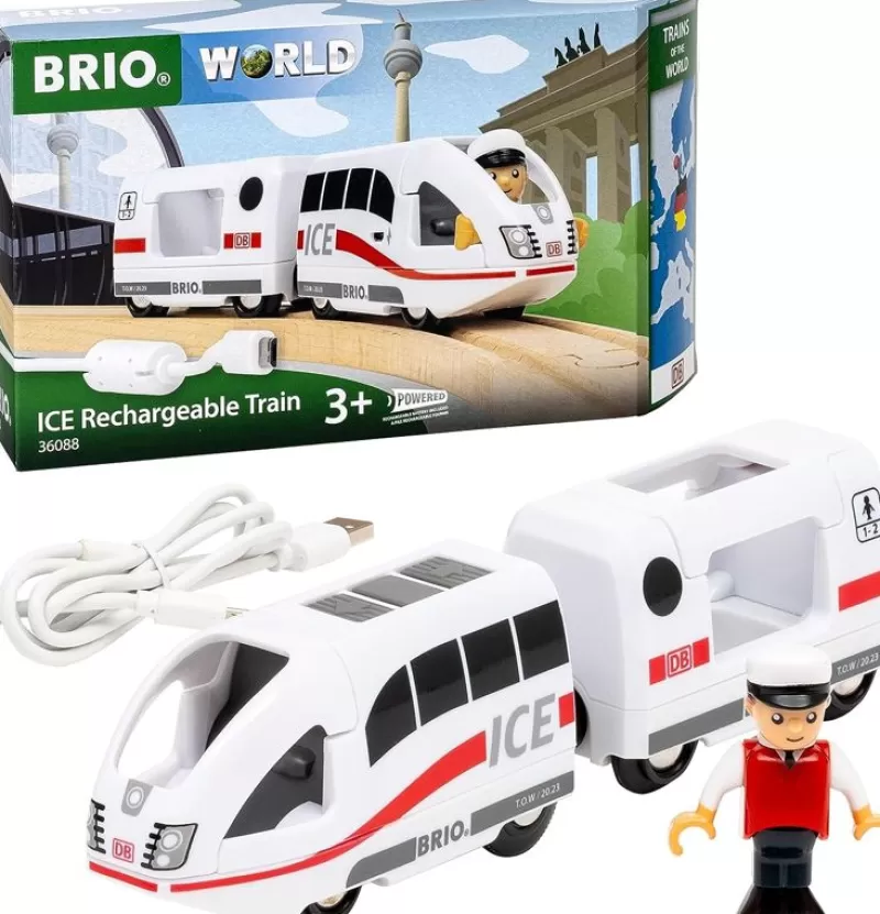 Brio Tren Recargable Ice - ^ Locomotoras, Vagones Y Trenes Brio