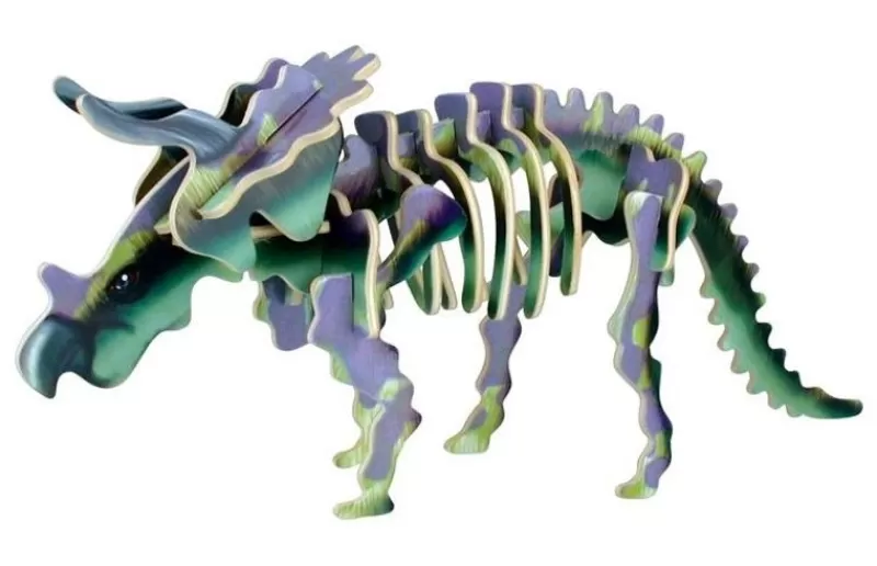 Bones & More Triceratops 3D - ^ Modelos Para Construir