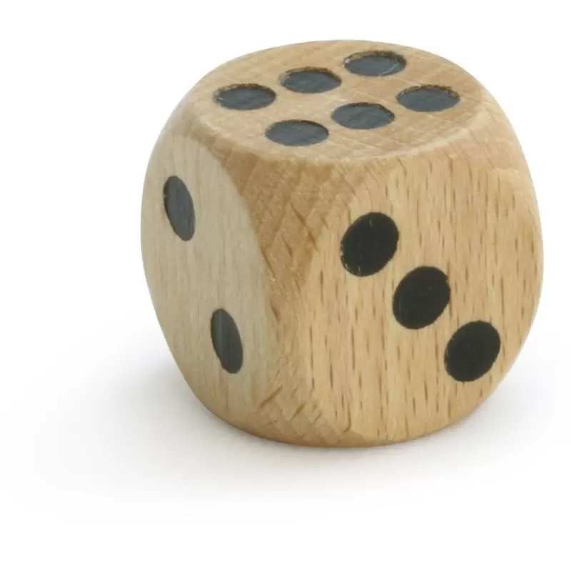 Vilac Troquel De Madera De 3 Cm - ^ Juegos De Cartas Y Dados