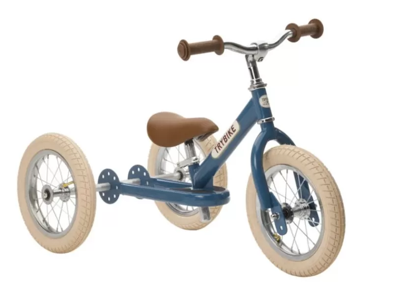 Trybike Draisienne 2 En 1 Azul Petroleo - ^ Draisiennes Y Bicicletas De Madera