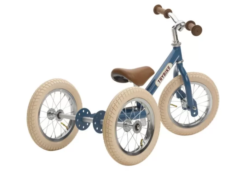 Trybike Draisienne 2 En 1 Azul Petroleo - ^ Draisiennes Y Bicicletas De Madera