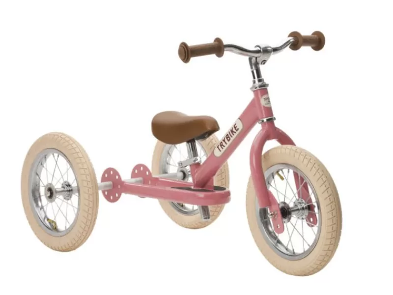 Trybike Draisienne 2 En 1 Rosa - ^ Draisiennes Y Bicicletas De Madera