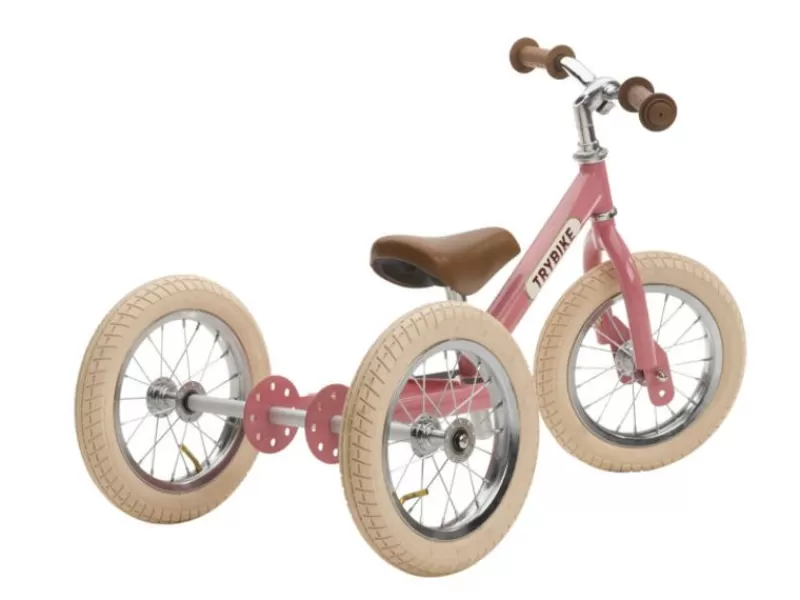 Trybike Draisienne 2 En 1 Rosa - ^ Draisiennes Y Bicicletas De Madera