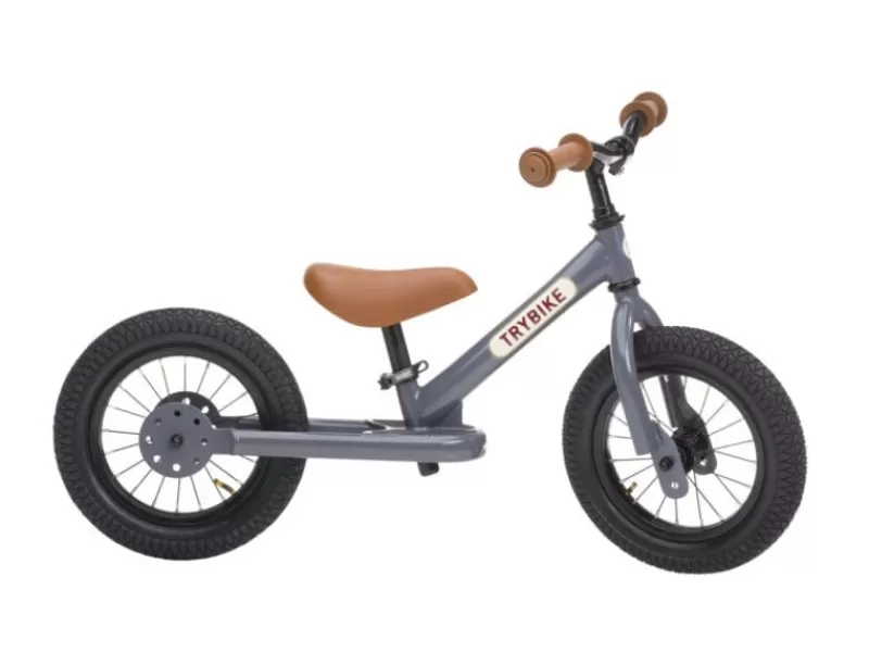 Trybike Steel Draisienne Gris Antracita - ^ Draisiennes Y Bicicletas De Madera