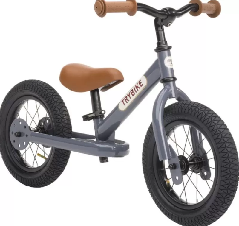 Trybike Steel Draisienne Gris Antracita - ^ Draisiennes Y Bicicletas De Madera