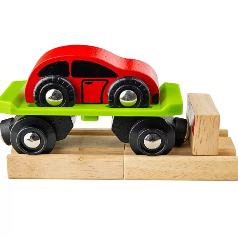 Bigjigs Toys Vagon De Coches - ^ Locomotoras, Vagones Y Trenes Brio