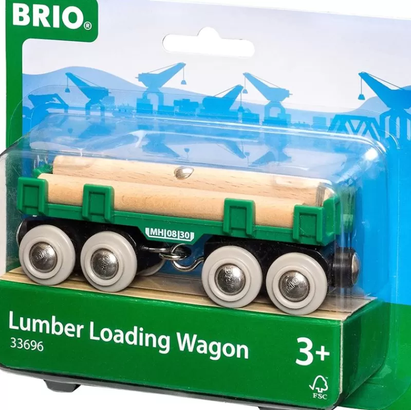 Brio Vagon Transportador De Madera - ^ Locomotoras, Vagones Y Trenes Brio