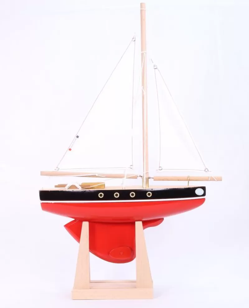 Maison Tirot Velero Le Tirot Rojo 30Cm - ^ Barcos, Juguetes Para El Agua Y La Playa