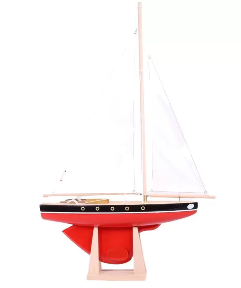 Maison Tirot Velero Le Tirot Rojo 40Cm - ^ Barcos, Juguetes Para El Agua Y La Playa