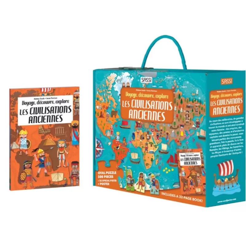 Sassi Junior Viajar, Descubrir, Explorar - Civilizaciones Antiguas - ^ Libros