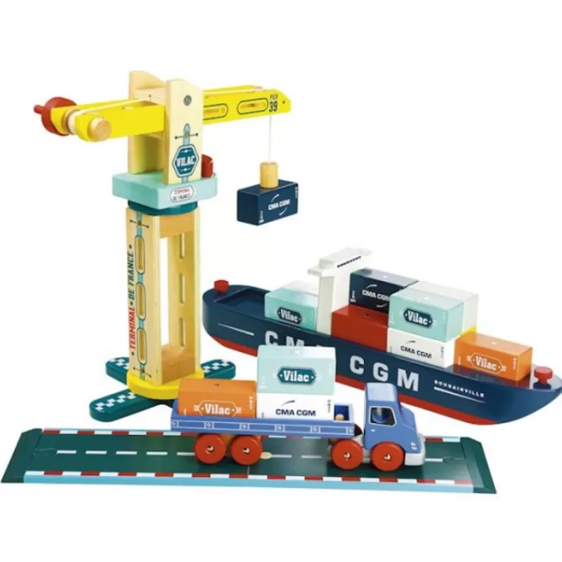 Vilac ity Docker Crane - ^ Grúas, Tractores, Aviones...