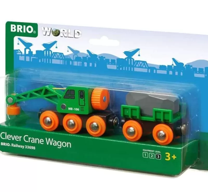 Brio Wagon Grue Ingenieux - ^ Locomotoras, Vagones Y Trenes Brio